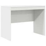 vidaXL Bureau avec tiroir 2 Pièces Blanc