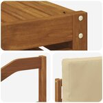 vidaXL Ensemble de canapés d'extérieur 8 Pièces Naturel et Beige
