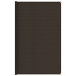 vidaXL Tapis de tente 300x600 cm Marron