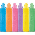 6 grosses craies - Pour écrire sur le sol - Assortiment - Color'Peps - Maped