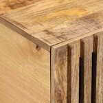 vidaXL Table basse 100x55x40 cm bois de manguier massif brut
