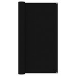 vidaXL Tapis de tente 200x300 cm Noir