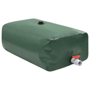 vidaXL Réservoir d'eau avec robinet pliable 500 L PVC
