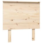 vidaXL Tête de lit 79x6x82 5 cm Bois massif de pin