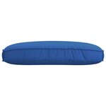 vidaXL Coussin Bleu royal 120 x 80 x 12 cm Tissu Oxford