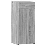 vidaXL Buffet sonoma gris 40x42 5x93 cm bois d'ingénierie