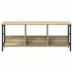 vidaXL Étagère Chêne Sonoma 102 x 32 x 40 5 cm Bois d'ingénierie