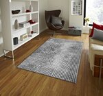 Tapis de salon FISUN 300 x 400 cm - Gris