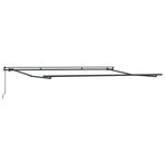vidaXL Auvent manuel rétractable anthracite et blanc 500x300 cm