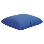 vidaXL Coussins de canapé 4 Pièces bleu royal 40x40 cm tissu
