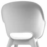 Keter Chaises d'extérieur Akola lot de 2 Blanc