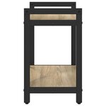 vidaXL Bibliothèque Chêne sonoma 60 x 30 x 48.5 cm Bois d'ingénierie