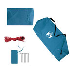 vidaXL Bâche de camping bleu 500x294 cm imperméable