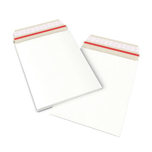 Lot de 20 enveloppes blanche tout en carton 352x249 mm