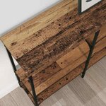 vidaXL Table console Bois ancien 160 x 29 x 80 cm Bois d'ingénierie