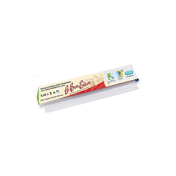 Hamelin Couvre-Livres - Le Bon Elève- Rouleau adhésif Transparent - 0 45 x 5 m