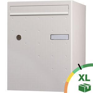 Boite à colis atout blanc 9010 mat sablé