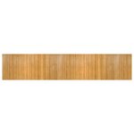 vidaXL Tapis rectangulaire naturel 100x500 cm bambou