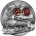 Pièce de monnaie en Argent 10 Dollars g 311 (10 oz) Millésime 2025 1ST PUBLIC STEAMRAILWAY