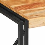VidaXL Table basse 50x50x35 cm bois massif d'acacia