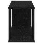 Meuble TV vidaXL Blanc 80x24x32 cm en bois aggloméré