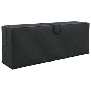 vidaXL Sac de stockage extérieur Noir 175 x 55 x 75 cm Tissu 600D
