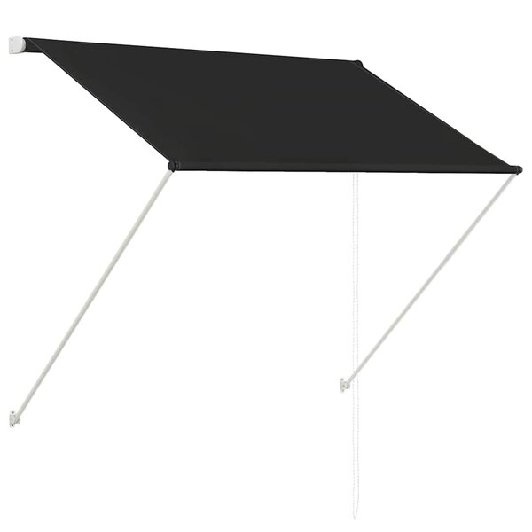 vidaXL Auvent rétractable 100x150 cm Anthracite