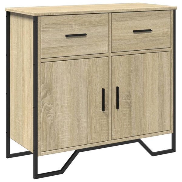 vidaXL Buffet chêne sonoma 79 5x35 5x74 5 cm bois d'ingénierie
