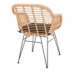 6 Fauteuils de jardin TRIESTE