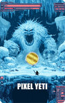 Monnaie PIXEL YETI 1/1000 Oz Or 12$ Liberia 2026 (PRÉCOMMANDE)