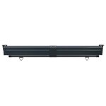 vidaXL Auvent latéral de balcon 175x250 cm Gris