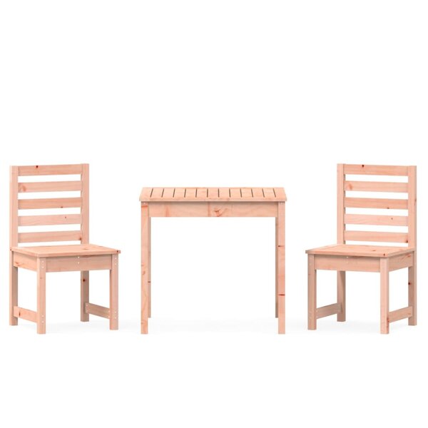 vidaXL Ensemble de bistrot de jardin 3 Pièces bois massif Douglas