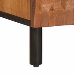 vidaXL Meuble TV avec tiroir Finition Acacia Brun 100 x 33 x 46 cm