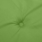 vidaXL Coussins de chaise à dossier haut lot de 4 vert mélangé tissu