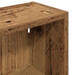 vidaXL Armoire murale de salle de bain Bois ancien 30 x 16 x 62 5 cm