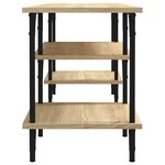 vidaXL Meuble TV chêne sonoma 102x35x45 5 cm bois d'ingénierie