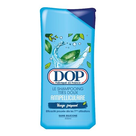 DOP Le Shampooing Très Doux Antipelliculaire Sans Silicone 400ml (lot de 4)