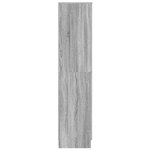 vidaXL Highboard Sonoma gris 35 x 39 x 168 cm Bois d'ingénierie
