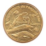 Mini médaille monnaie de paris 2008 - aquarium du périgord noir