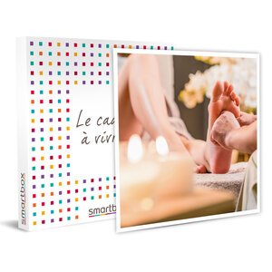 SMARTBOX - Coffret Cadeau - Parenthèse douceur avec massage du corps et instant gourmand - 4 pauses bien-être en institut