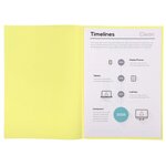 Paquet 250 sous-Chemises 22 x 31 cm Super 60 Assorties 5 couleurs x 5 EXACOMPTA