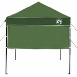 vidaXL Tente à auvent pop-up Vert 200 x 200 cm tissu