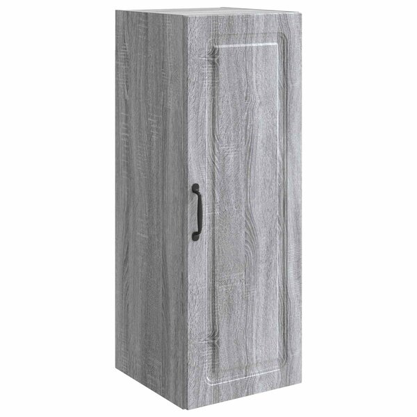 vidaXL Armoire Murale 33 x 34 5 x 90 cm Bois d'ingénierie Sonoma gris