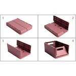 Bac pliable The Smart Case mini Skandi vieux rose