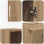 vidaXL Armoire Murale Chêne artisanal 30 x 42 5 x 39 5 cm