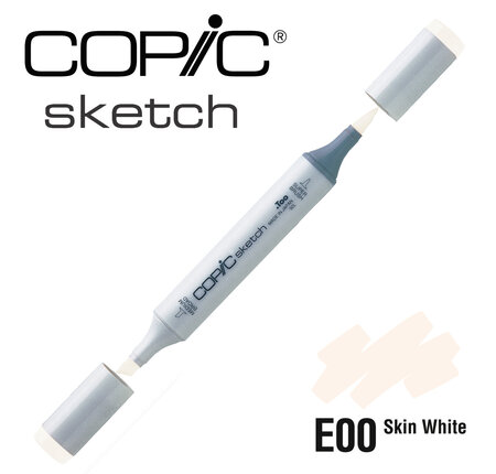 Marqueur à l'alcool Copic Sketch E00 Skin White