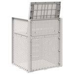 vidaXL Chaises de jardin salle à manger 2 Pièces Blanc PP