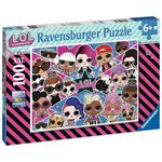 L.O.L. SURPRISE! Puzzle 100 pieces XXL - Amies pour la vie ! - Ravensburger - Puzzle Enfant - Des 6 ans