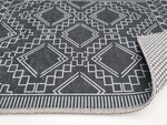 Tapis d'intérieur Berbère 160 x 230 cm - Noir