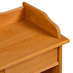 vidaXL Étagère à vin Marron 90 x 60 x 30 cm Bois massif en pin